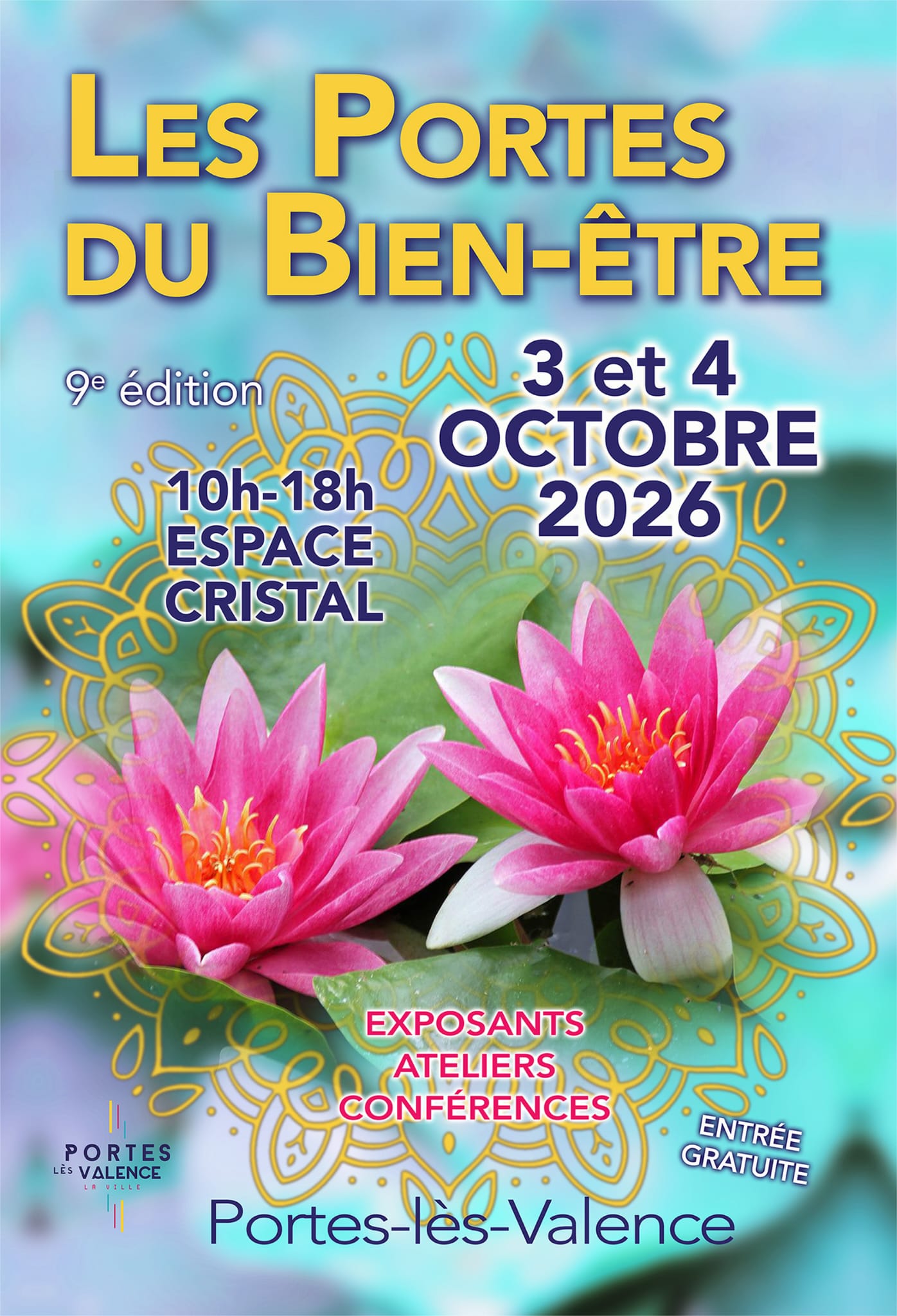 Affiche du salon Les Portes du Bien-Être à Portes-lès-Valence